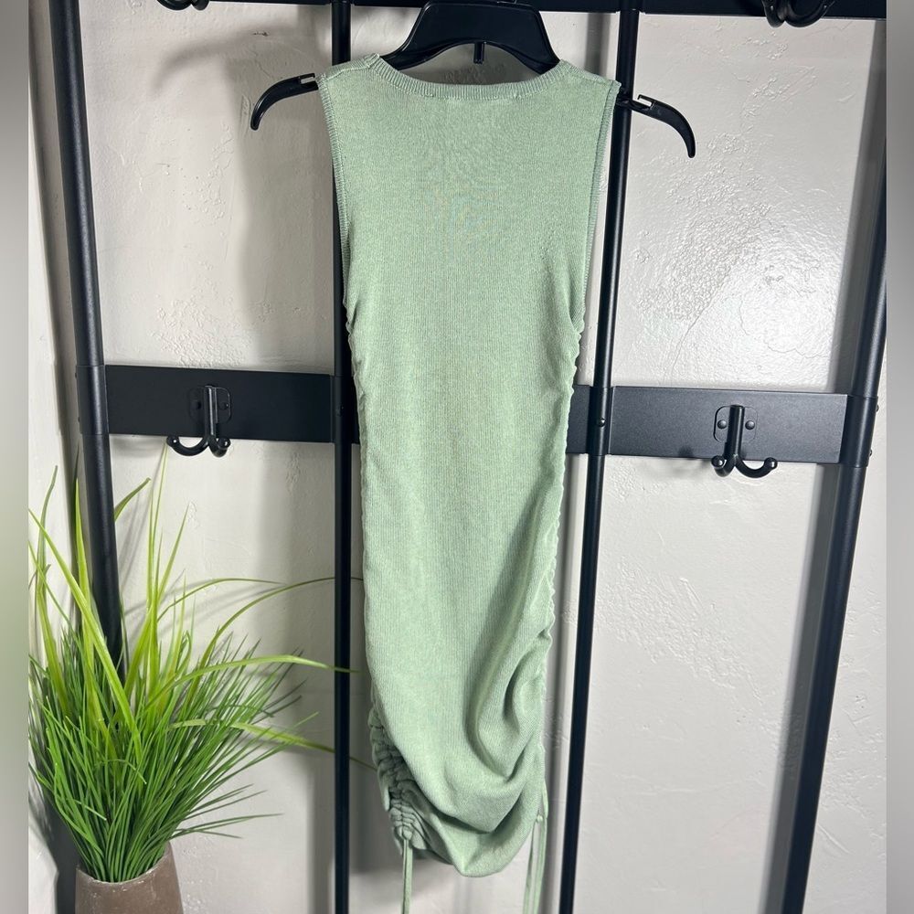 Lioness Military Minds Mini Dress - Sage Green Size XXS - Picture 4 of 15